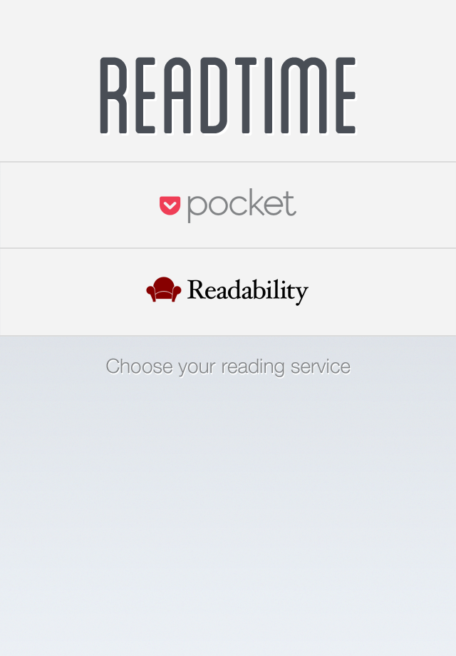 Readtime iPhone